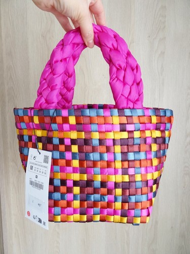 Zara borsa rosa - rosa, piccola
