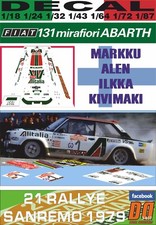DECAL FIAT 131 ABARTH M.ALEN