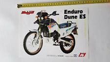 Malaguti 50 Dune ES Enduro 1986 depliant Ciclomotore originale brochure