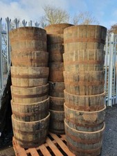 Fioriera a botte di whisky
