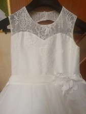 vestito comunione con cappello