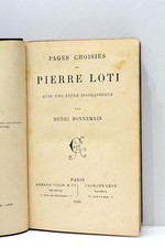Pages choisies de Pierre Loti