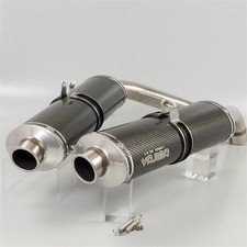 Ducati 916/996/998/748 Yajima Silenziatore Scarico Carbonio Slip-On 50Mm D052...