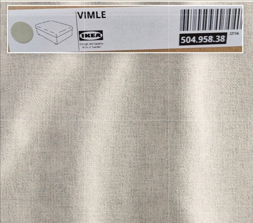 Ikea vimle fodera sgabello con - fodera,