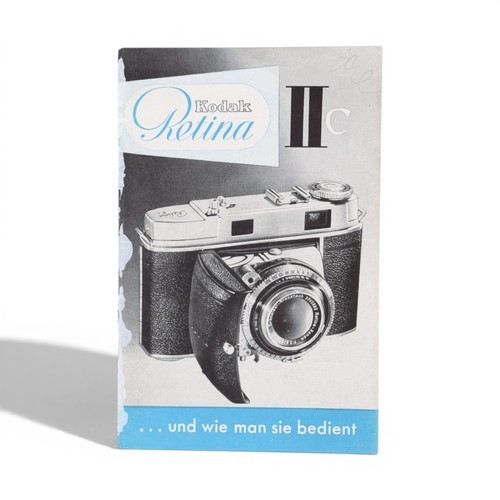 Kodak retina iic manuale - kodak,