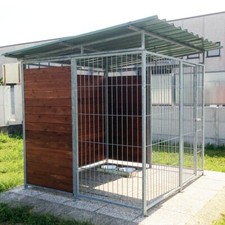 Box per Cani Coperto e Retro