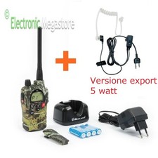 RICETRASMITTENTE MIDLAND G9 PLUS PMR 466 MIMETICO CAMO CACCIA BIBANDA SOFTAIR