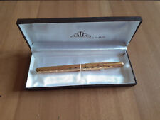 PENNA STILOGRAFICA LALEX PLACCATA ORO PENNINO ORO 14 KT