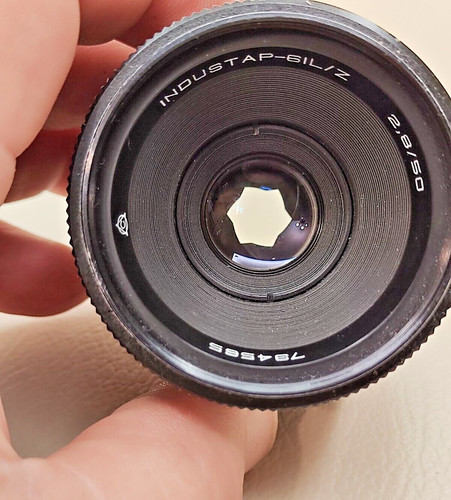 Obiettivo macro industar lz - obiettivo, 61