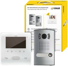 Kit videocitofono monofamiliare elvox 7558/E 2F+ Tab 4,3 vivavoce 1 famiglia