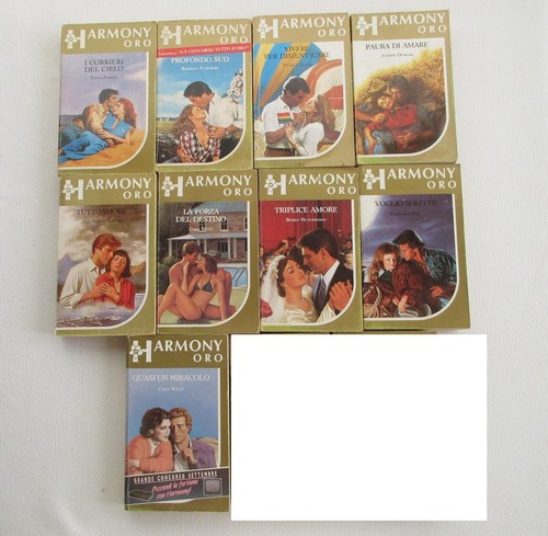 Harmony romanzi oro - harmony,