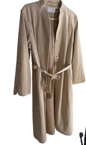 Trench coat vintage ultrasuede