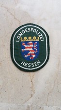 Fregio distintivo stemma vintage polizia di Hessen Germania