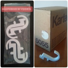 KARTELL MODELLO 5055 CONFEZIONE Nr.4 GANCI PER APPENDIABITI DA MURO VINTAGE