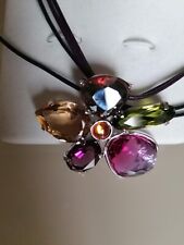 Collana donna Swarovski Heritage Grande Fiore in Cristallo Swarovski Multicolor