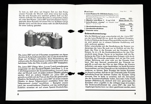 1936 leica reporter - reporter, 250