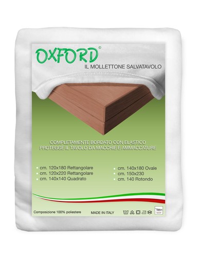 Mollettone salvatavolo oxford - mollettone,