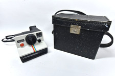 FOTOCAMERA VINTAGE POLAROID LAND 1000 SX-70 SX70 FOTOCAMERA PELLICOLA ISTANTANEA TESTATA FUNZIONANTE