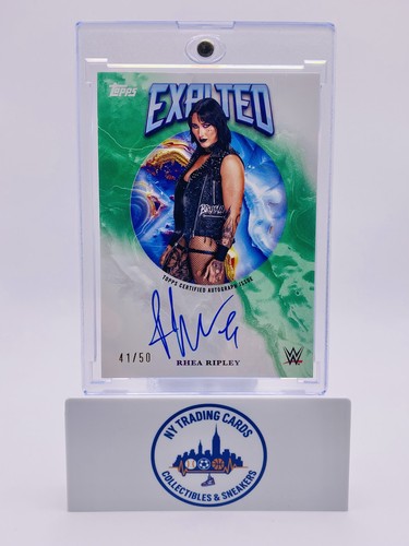 2025 topps exalted wwe - exalted, rhea
