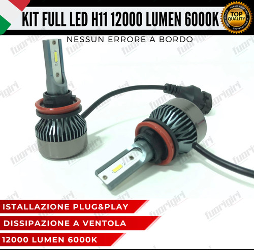 Kit full led mini h11 - kit, 6000k