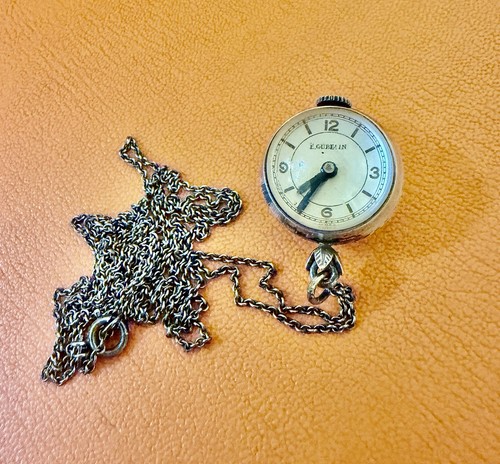 Raro orologio pendente - , vetro
