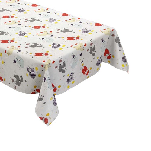 Tela cerata tovaglia beige - tovaglia,