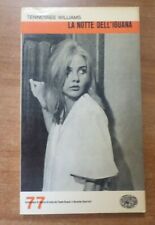 Tennessee Williams LA NOTTE DELL'IGUANA Collezione Teatro Einaudi n.77 del 1965