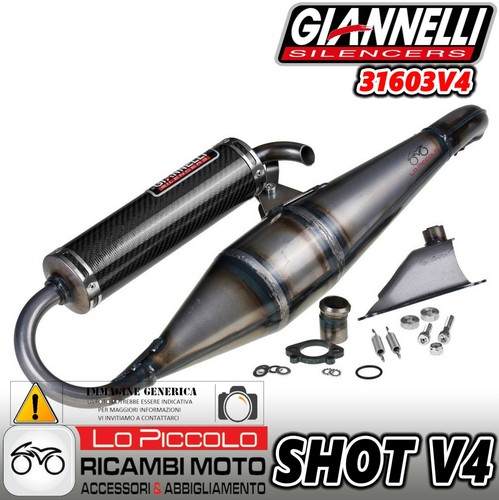 Marmitta giannelli shot - marmitta, v4