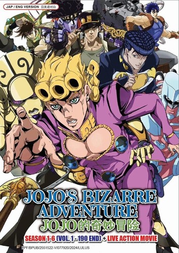 Jojo bizarre adventure - jojo's, dvd