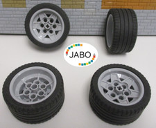 (N5/1) 4 x Lego Technic ruote