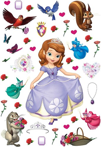 Adesivi murali disney sofia - murali,