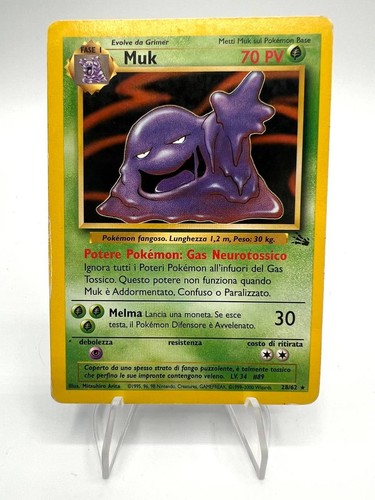 Carta pokemon muk - carta,