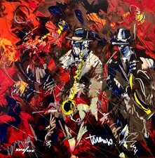 FRANCESCO TORALDO SERIGRAFIA SU SUPPORTO RIGIDO 40X40