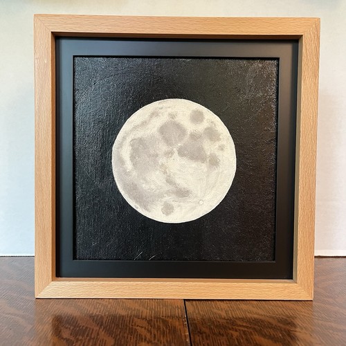 Dipinto olio originale - , luna