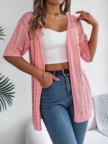 Cardigan donna maglia - , aperta