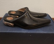 Vintage Joseph Debah Sabot Zoccoli legno pelle artigianali handmade €1800 