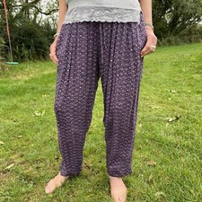 Pantaloni in rayon larghi