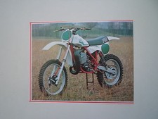- RITAGLIO DI GIORNALE ANNO 1982 - MOTO TGM 250 CROSS