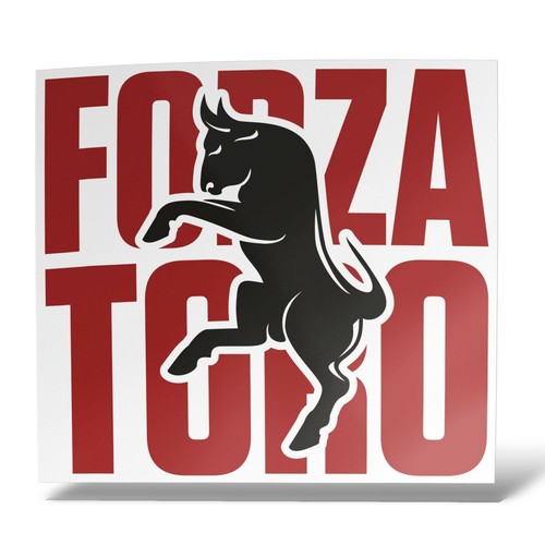 Sticker forza toro torino - toro,