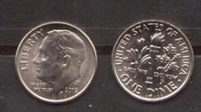 USA Dime Roosevelt nuova di