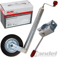 ALKO RUOTA DI SUPPORTO COMPATTA 150 kg CARICO DI SUPPORTO + MORSETTO per RIMORCHIO RIMORCHIO