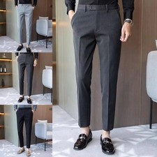 Schlanke Herren-Anzughose mit