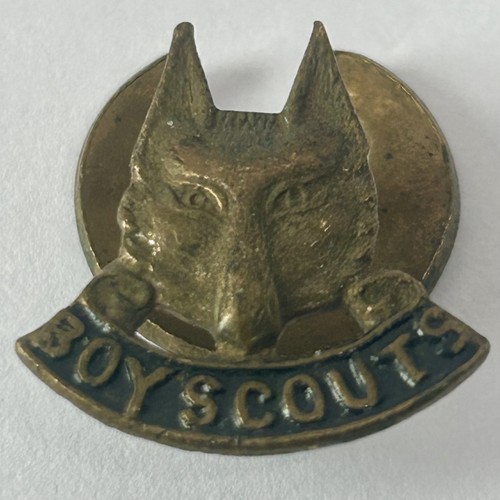 Boy scouts wolf lapel - scouts,