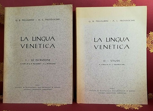 Pellegrini prosdocimi la - -,
