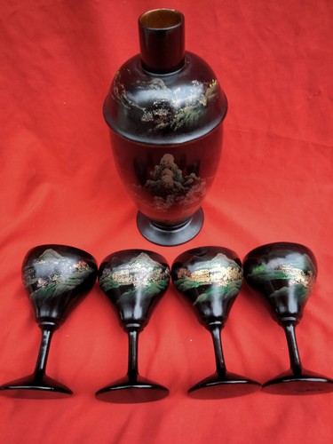 Servizio orientale vintage - servizio, un
