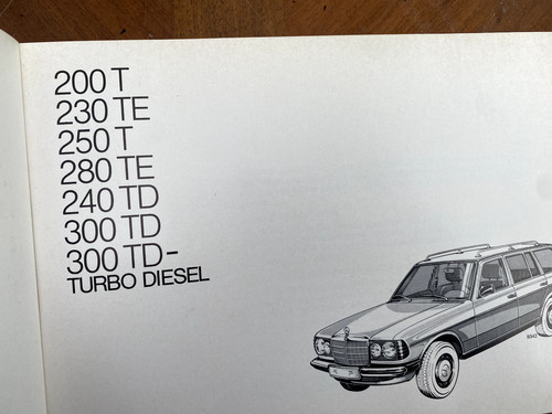 Mercedes w123 manuale - manuale, uso