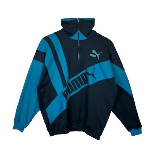 Felpa pullover puma zip - felpa,
