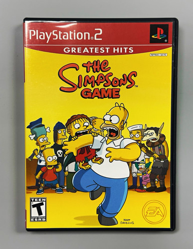 Simpson gioco ps2 greatest - simpson,