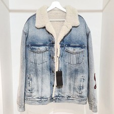 Gucci Shearling Denim Jacket 458512 118965074