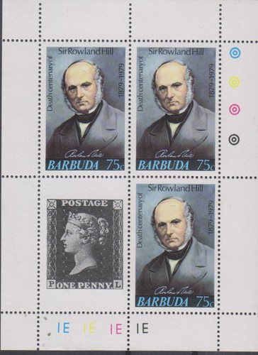 Rowland hill barbuda nuovo - barbuda, di
